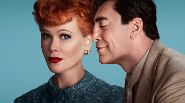 Nicole Kidman and Javier Bardem in Being The Ricardos 4K