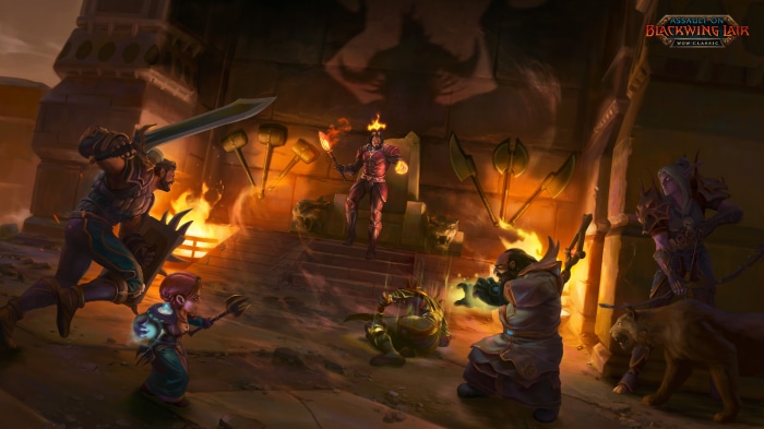 Assault on Blackwing Lair from World of Warcraft Classic 4K