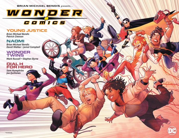 Wonder Comics Young Justice Naomi Wonder Twins Dial H for Hero