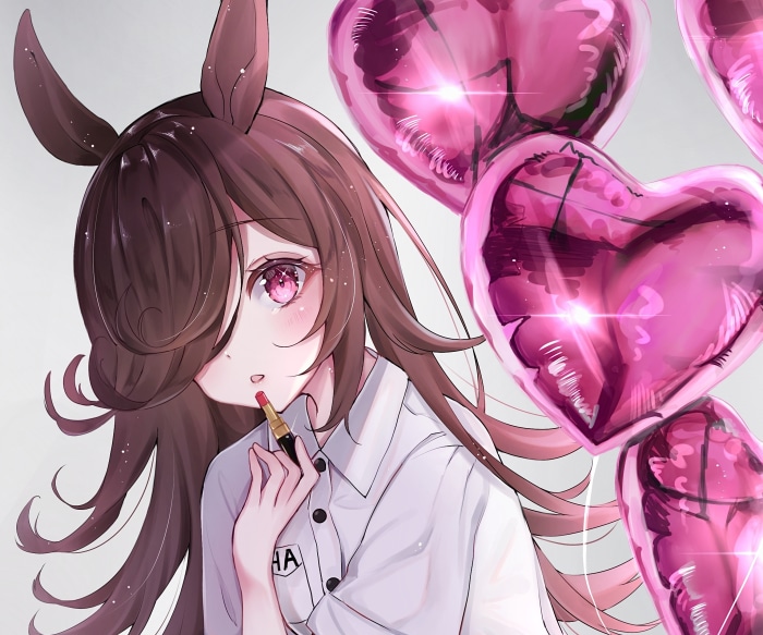 Uma Musume: Pretty Derby Rice Shower with Heart Balloons