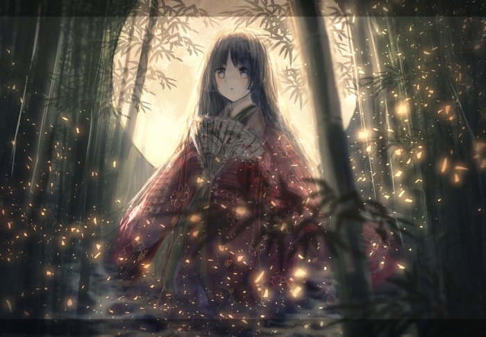 Kaguya Hime from The Tale Of The Princess Kaguya