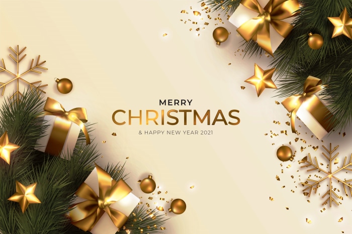 Merry Christmas and Happy New Year 2021
