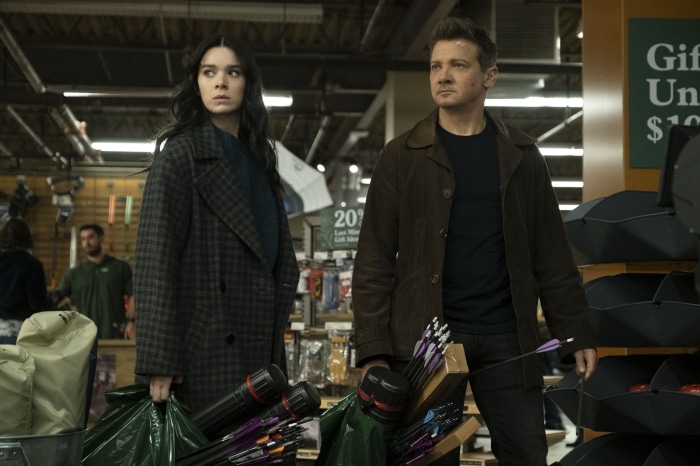 Clint Barton and Kate Bishop from Hawkeye