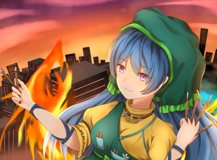 Haniyasushin Keiki from Touhou