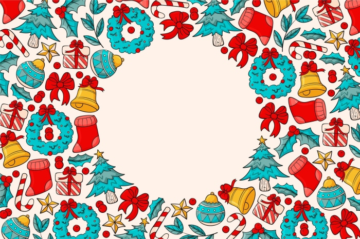 Christmas Decorations Border