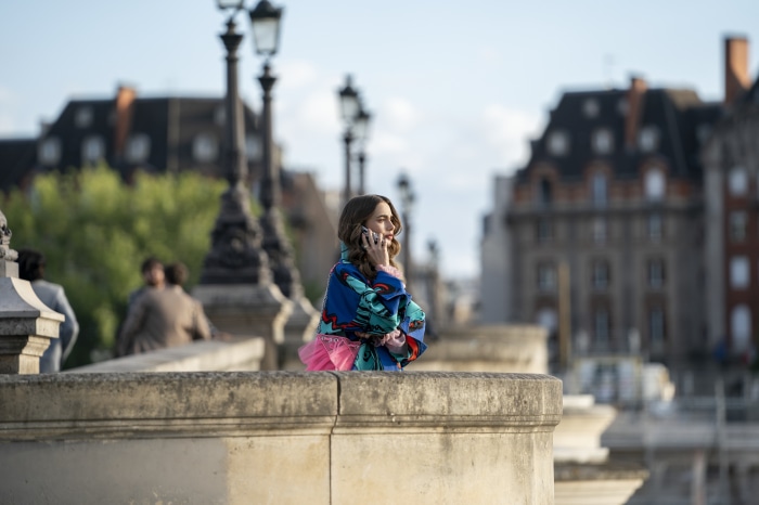 Emily in Paris starring Lily Collins