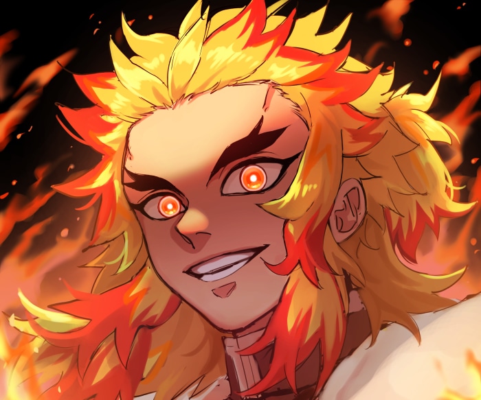 Kyojuro Rengoku from Demon Slayer: Kimetsu No Yaiba