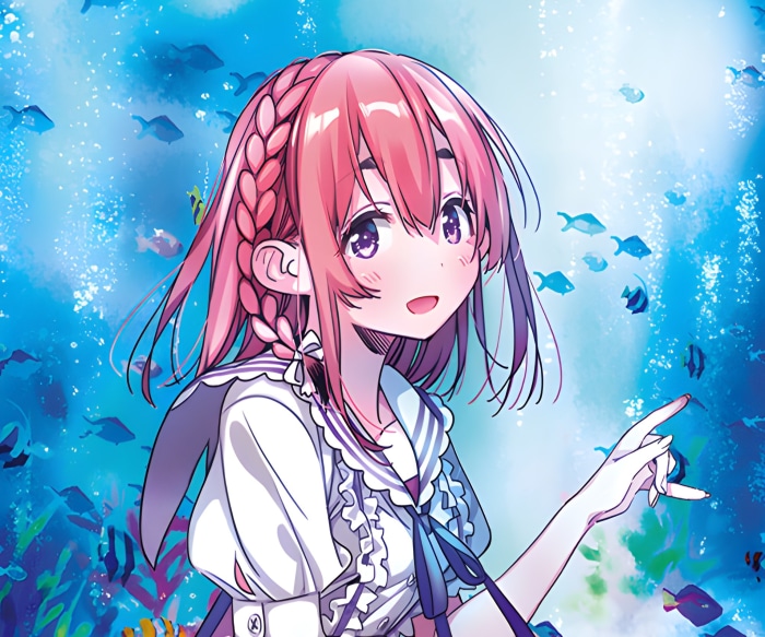 Sumi Sakurasawa from Rent-A-Girlfriend underwater