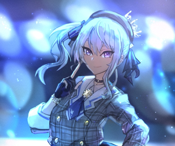 Hoshimachi Suisei from Hololive Virtual Youtuber