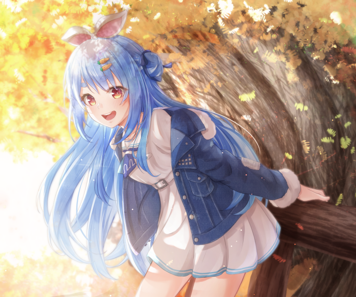 Usada Pekora from Hololive in Autumn