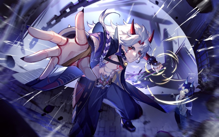 Arataki Itto from Genshin Impact 4K
