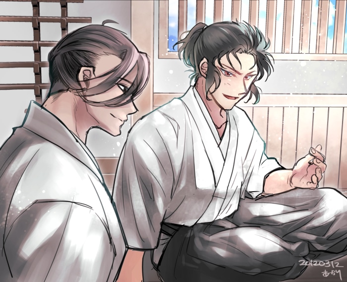 Hijikata Toshizō and Yamanami Keisuke from Fate/Grand Order