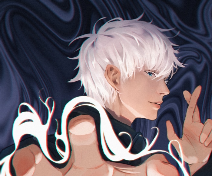 Satoru Gojo from Jujutsu Kaisen Artwork