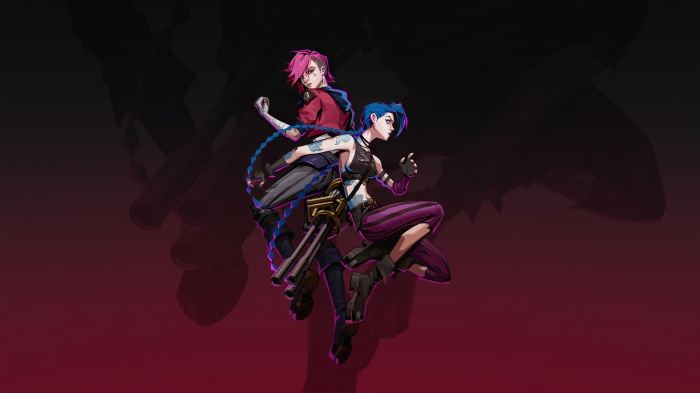 Vi and Jinx from Arcane