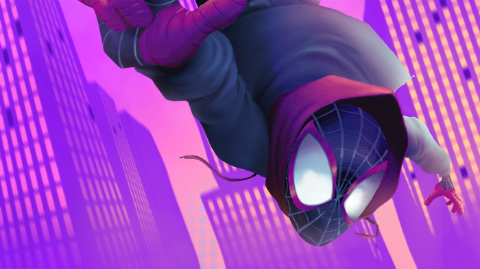 Miles Morales from Spider-Man: Into The Spider-Verse 4K