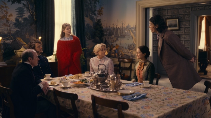 Dickinson 4K: Gabriel Ebert, Ella Hunt, Adrian Blake Enscoe, Jane Krakowski, Toby Huss, Anna Baryshnikov