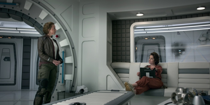 Maureen Robinson and Dr. Zachary Smith from Lost In Space