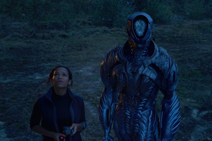 Judy Robinson and Robot from Lost in Space