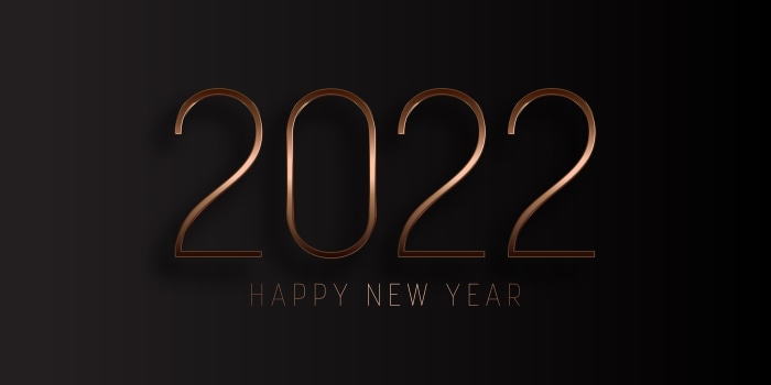 Happy New Year 2022 4K