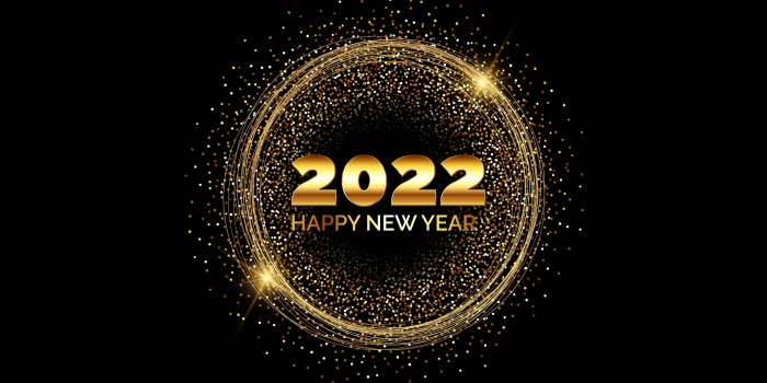 Happy New Year 2022 4K