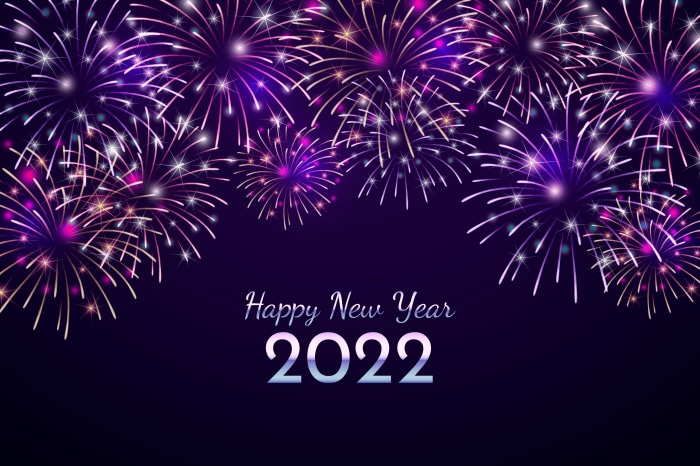 Happy New Year 2022 Fireworks