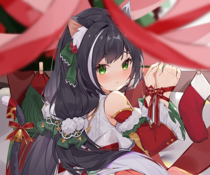 Karyl from Princess Connect! Re:Dive in Christmas attire
