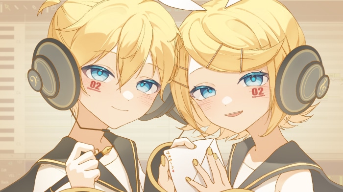 Len and Rin Kagamine from Vocaloid