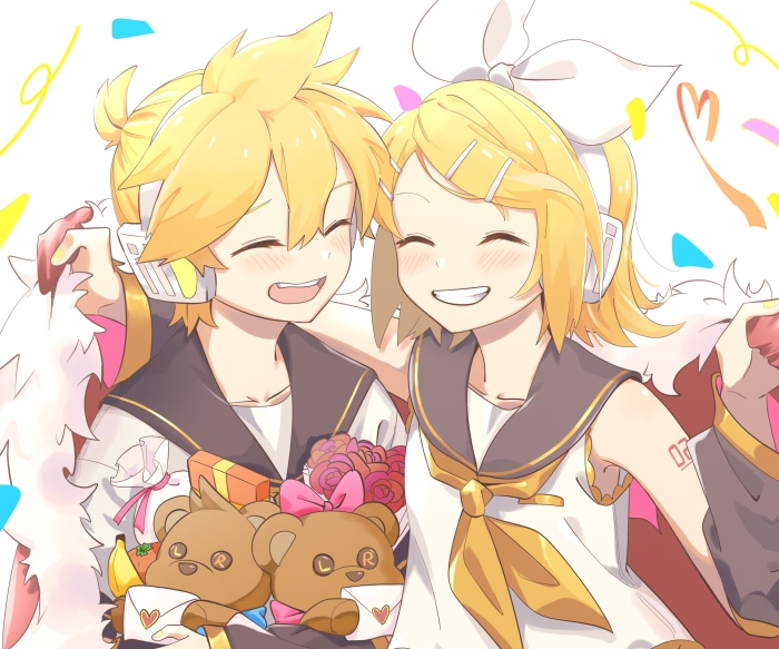 Rin and Len Kagamine from Vocaloid