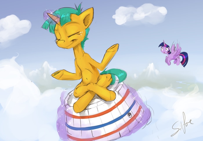 Snails and Twilight Sparkle from My Little Pony