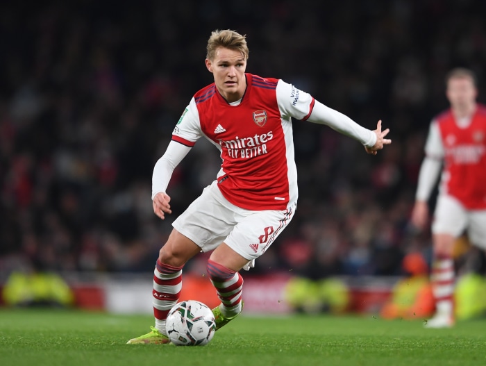 Martin Ødegaard in Arsenal F.C. Action