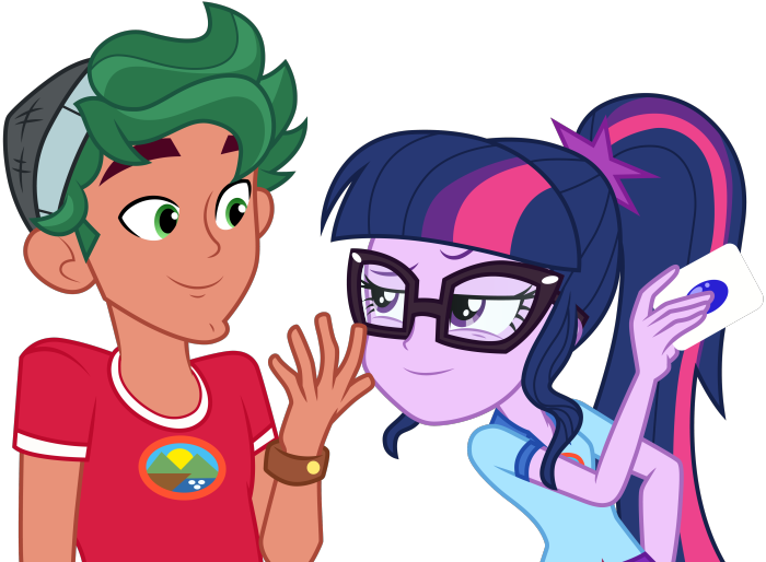 Sci-Twi and Timber Spruce from My Little Pony: Equestria Girls