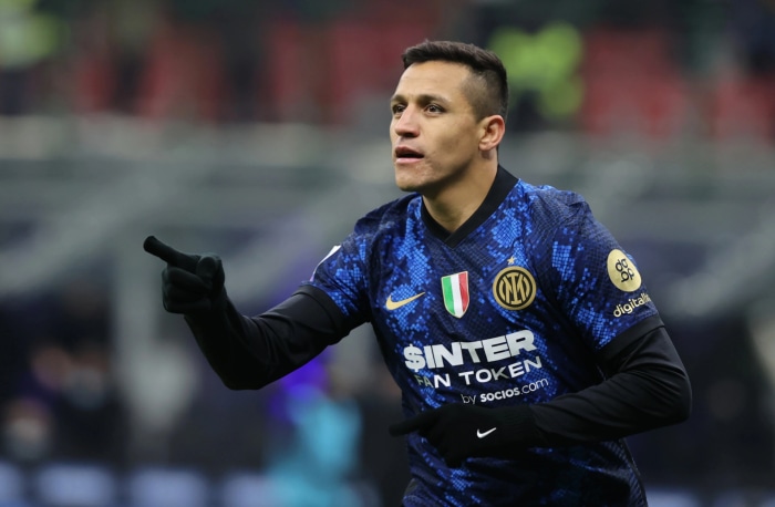 Alexis Sanchez of Inter Milan