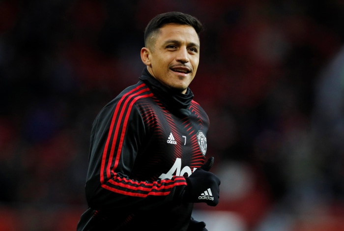 Alexis Sanchez of Manchester United