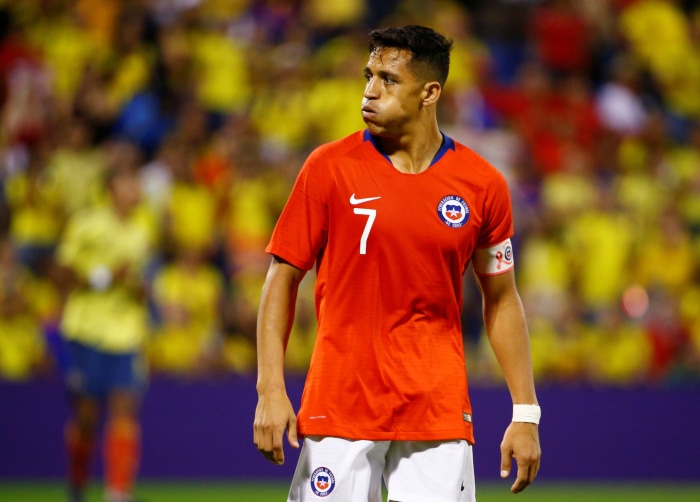 Alexis Sanchez of Chile National Football Team