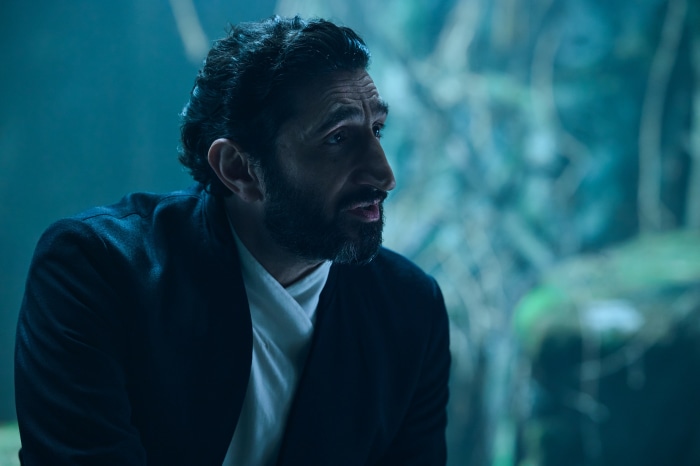 Fares Fares as The Dark One from The Wheel of Time