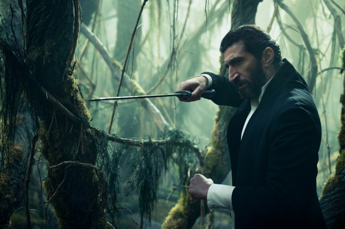 Fares Fares as The Dark One from The Wheel of Time