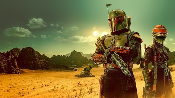 Boba Fett and Fennec Shand from The Book of Boba Fett