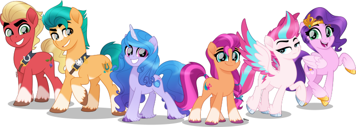 My Little Pony A New Generation Characters Group