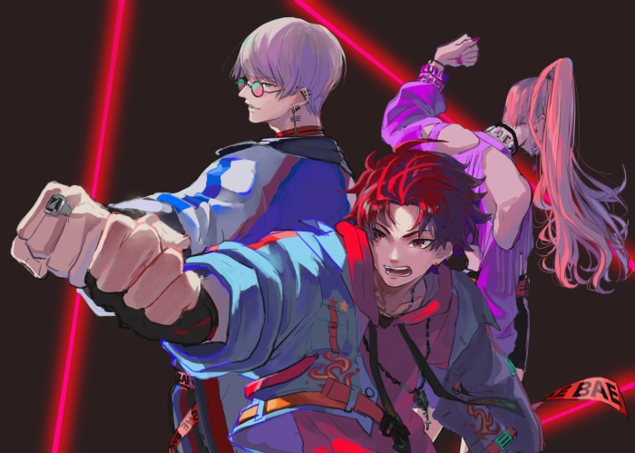 Paradox Live: Anne Faulkner, Hajun Yeon, Allen Sugasano