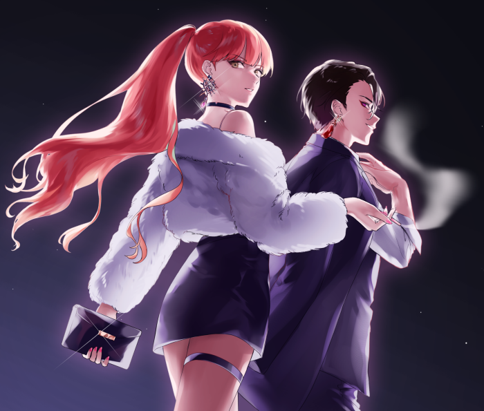 Anne Faulkner and Iori Suiseki from Paradox Live
