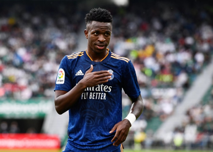Vinícius Júnior in Real Madrid Jersey