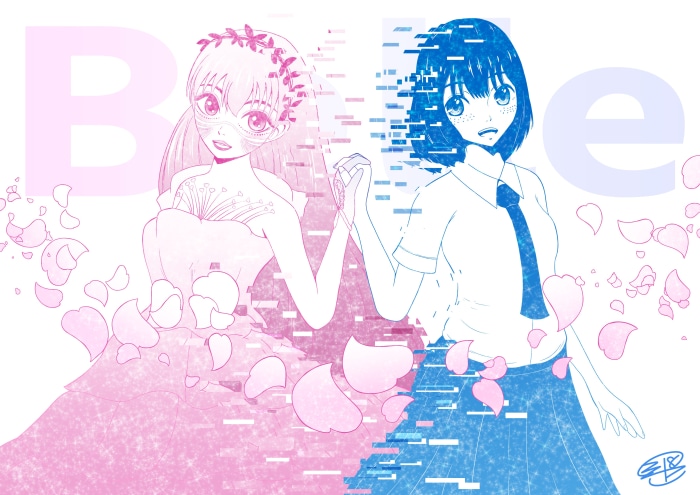 Belle and Suzu Naitou from Ryuu to Sobakasu no Hime