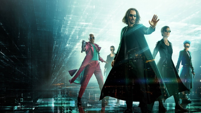 The Matrix Resurrections 4K: Neo, Trinity, Morpheus, Yahya Abdul-Mateen II