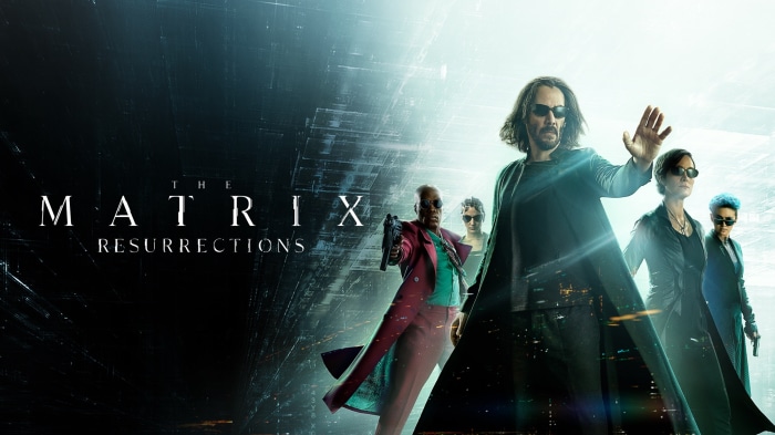 The Matrix Resurrections: Neo, Trinity, Morpheus, and Bugs