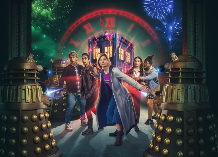 Doctor Who 4K: The Thirteenth Doctor with Daleks