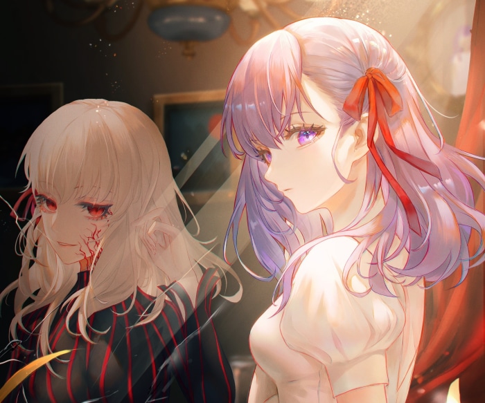 Sakura Matou and Illyasviel von Einzbern from Fate/Stay Night