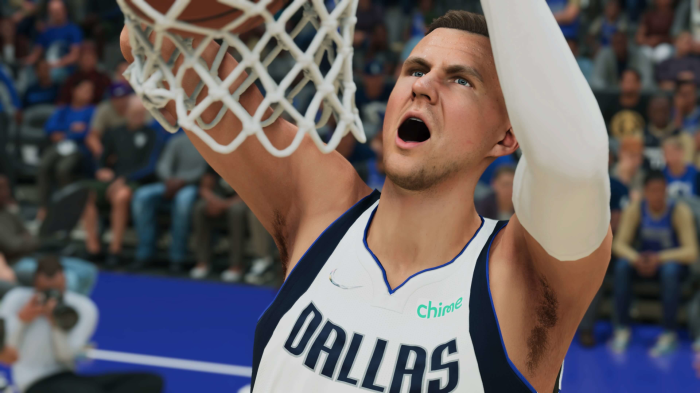 Kristaps Porzingis in NBA 2K22