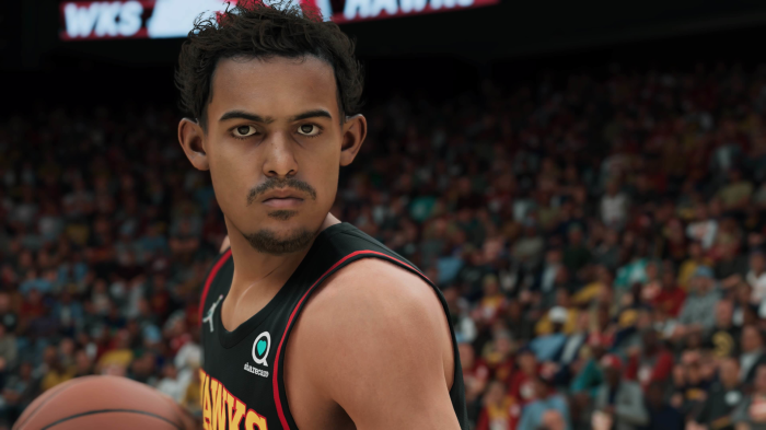 Trae Young from NBA 2K22