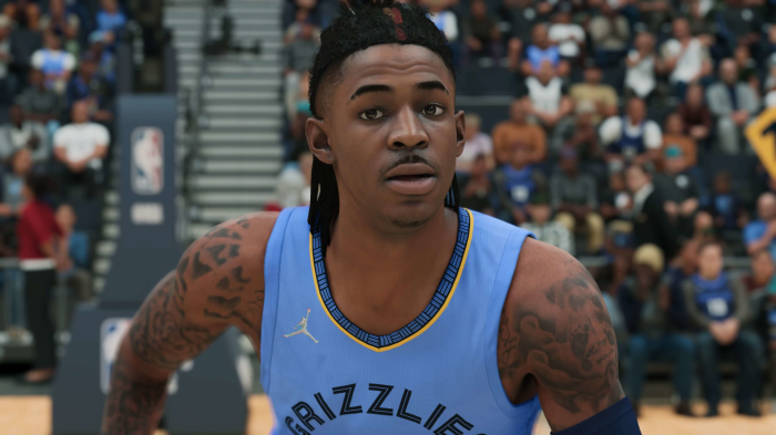 Ja Morant from NBA 2K22