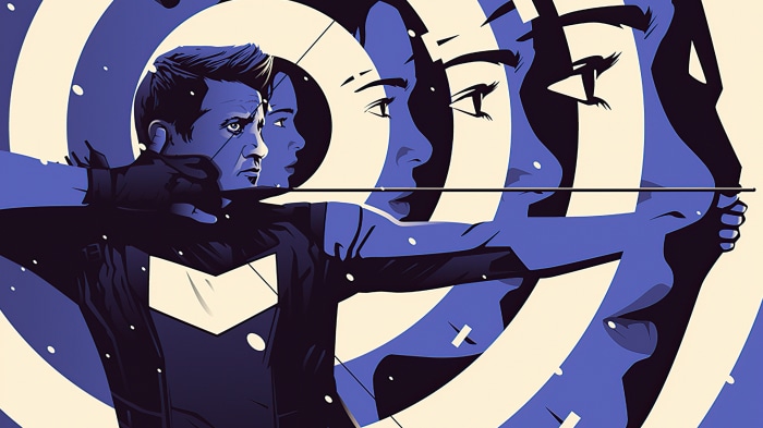 Hawkeye from Marvel 4K